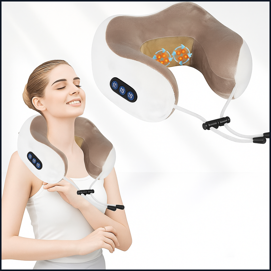 ALMOHADA DE MASAJE CERVICAL. ⭐️⭐️⭐️⭐️⭐️ (+3.000)