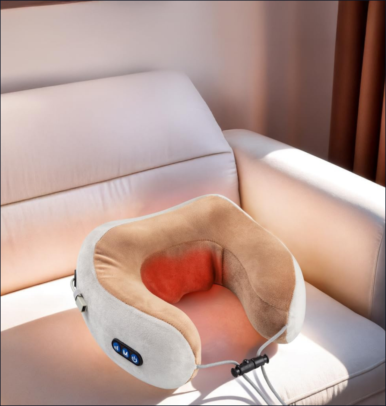 ALMOHADA DE MASAJE CERVICAL. ⭐️⭐️⭐️⭐️⭐️ (+3.000)