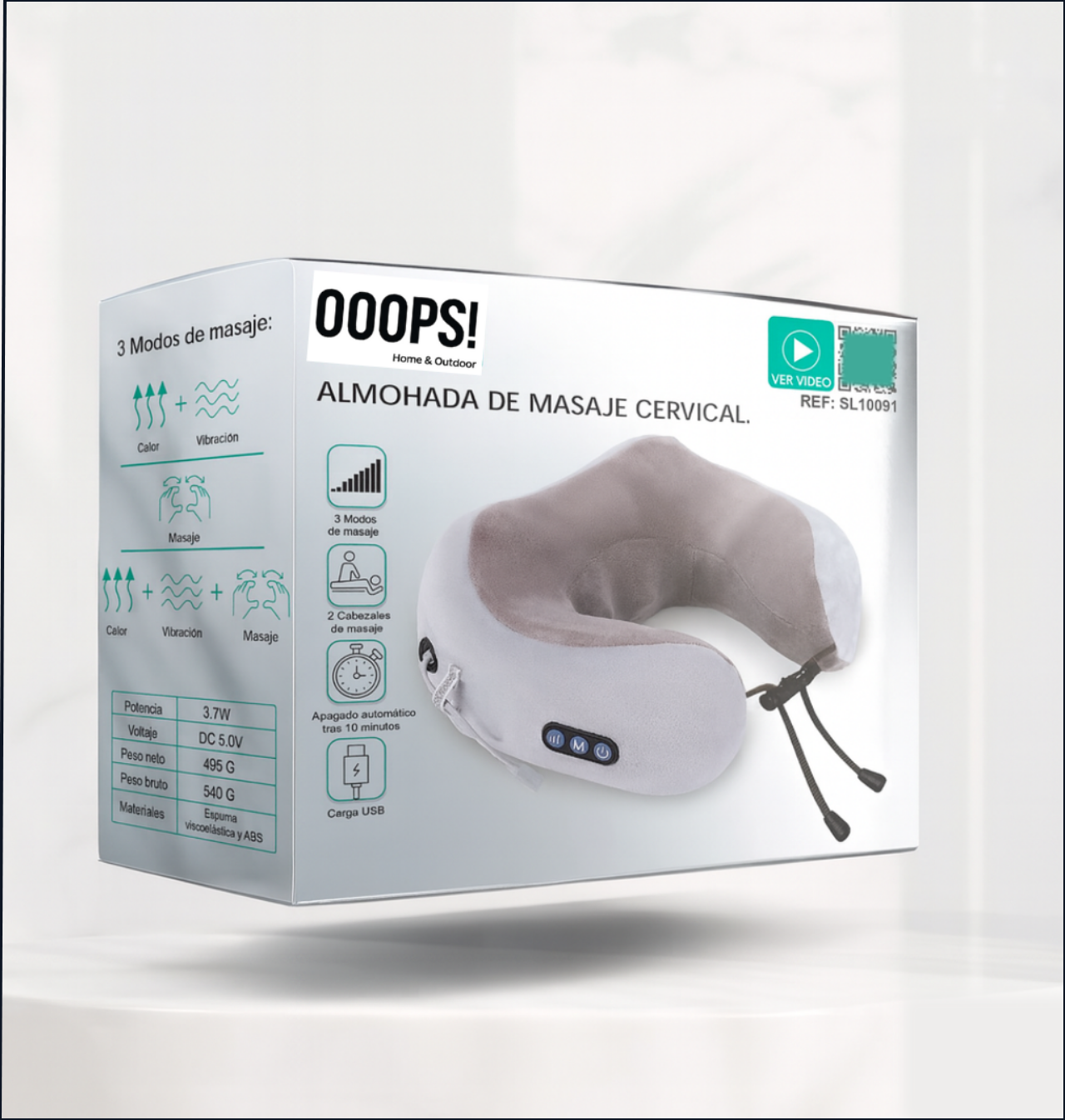 ALMOHADA DE MASAJE CERVICAL. ⭐️⭐️⭐️⭐️⭐️ (+3.000)