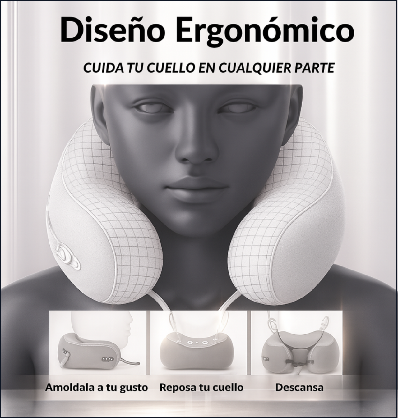 ALMOHADA DE MASAJE CERVICAL. ⭐️⭐️⭐️⭐️⭐️ (+3.000)