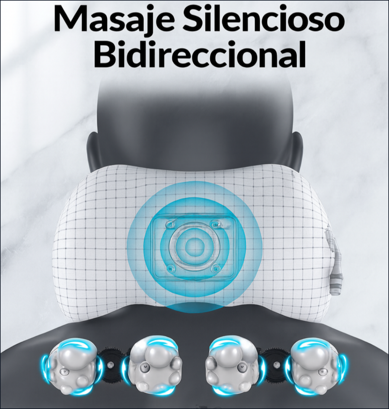 ALMOHADA DE MASAJE CERVICAL. ⭐️⭐️⭐️⭐️⭐️ (+3.000)