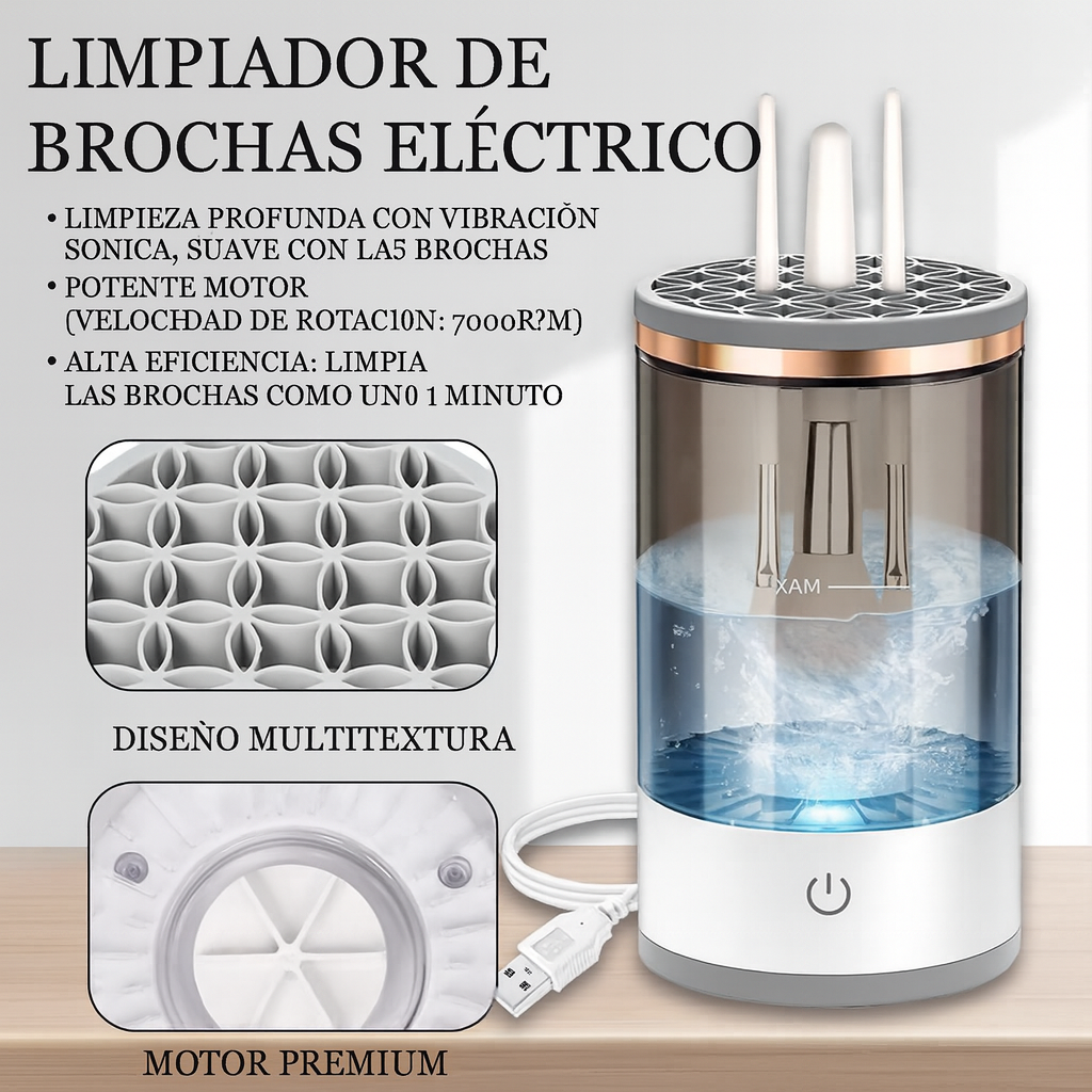 LIMPIADOR BROCHAS DE MAQUILLAJE. ⭐️⭐️⭐️⭐️⭐️ (+4.000)