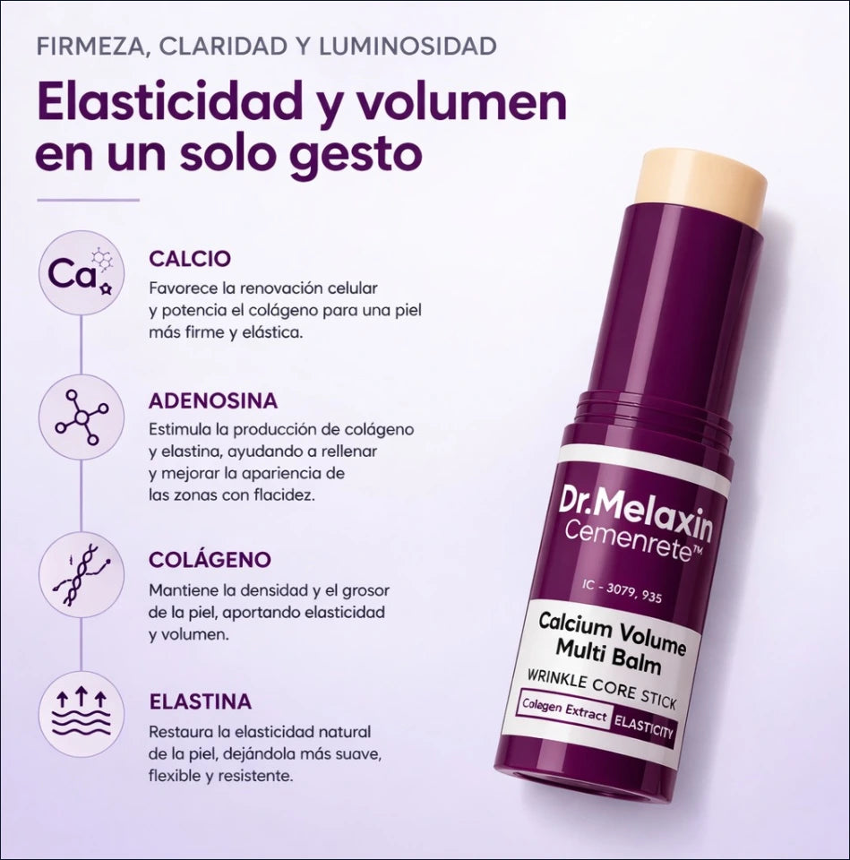 ¡Ciencia y Tecnología se dan la Mano! SkinLift™ Calcium Balm by Dr. Melaxin®