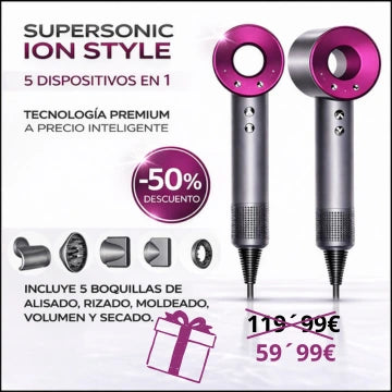 ¡Peinado Premium en Casa! Supersonic Ion Style 5.