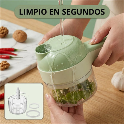 ¡Ahorra Tiempo y Limpieza en la Cocina! Mini Picador Power4.