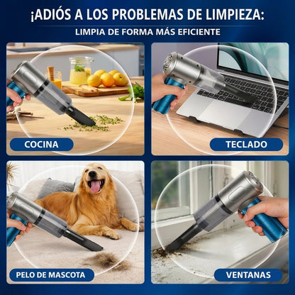 ¡Ahorra Tiempo y Dinero! Aspirador de Mano con Función Soplado.