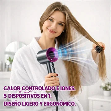 ¡Peinado Premium en Casa en Tiempo Record! Supersonic Ion Style 5.