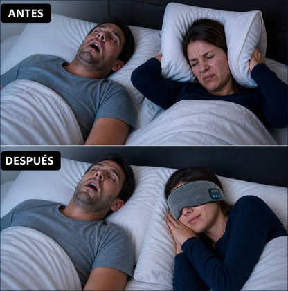 ¡Duerme tranquil@, Duerme mejor! Relax Bluetooth Sleep Mask.