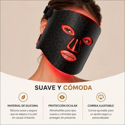 Tecnología LED para una Piel Perfecta. LedSkin Mask.