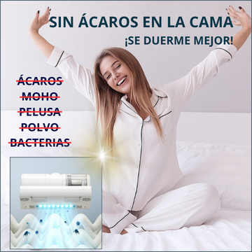 ¡Invierte en Salud! Aspirador 8000Pa. Antiácaros Luz UV-C.