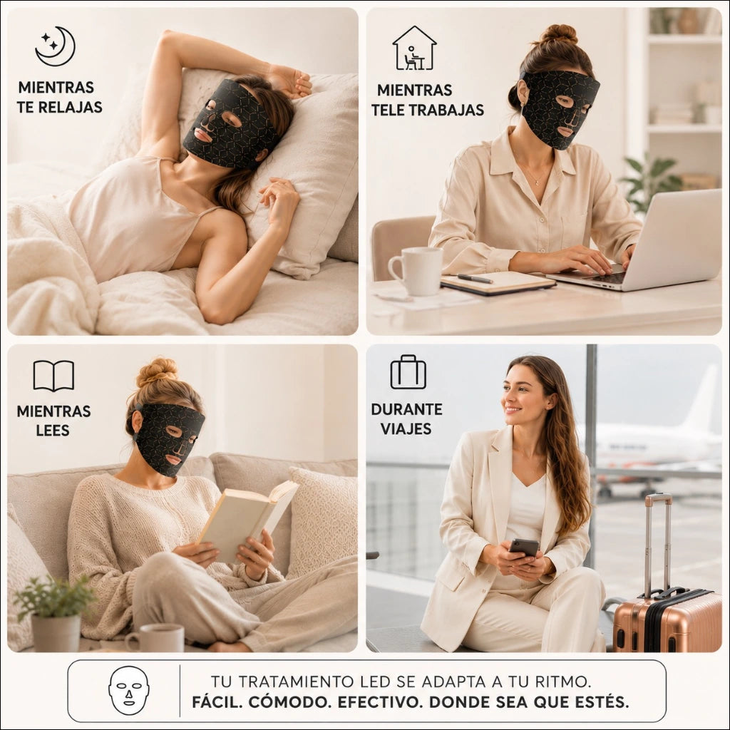 Tecnología LED para una Piel Perfecta. LedSkin Mask.