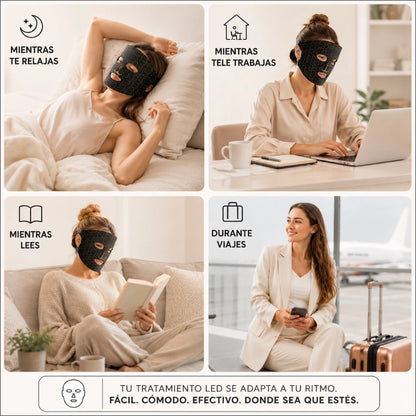 Tecnología LED para una Piel Perfecta. LedSkin Mask.