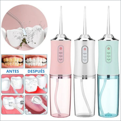 ¡Sonrisa de Cine en 2 Semanas! Irrigador Dental Pro.
