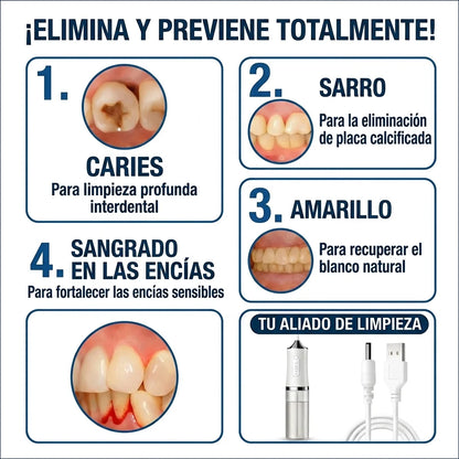 ¡Sonrisa de Cine en 2 Semanas! Irrigador Dental Pro.