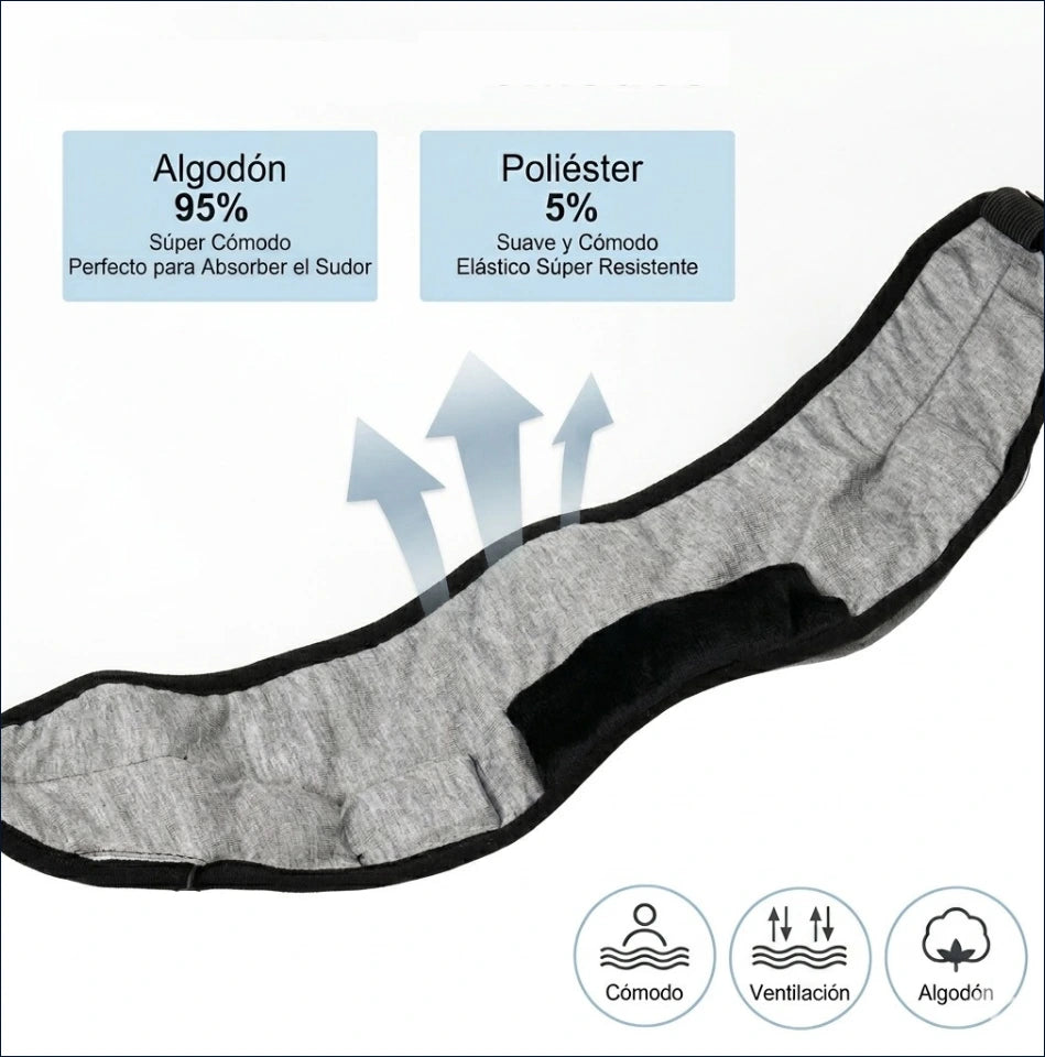 ¡Duerme tranquil@, Duerme mejor! Relax Bluetooth Sleep Mask.