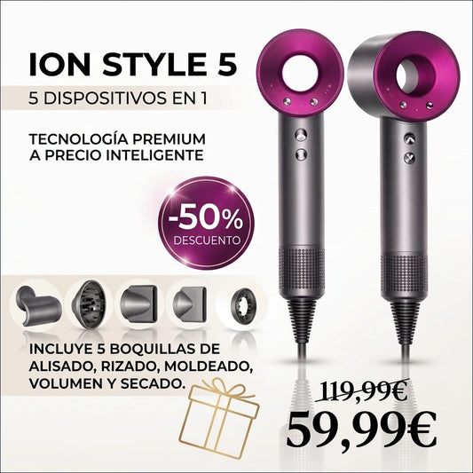 ¡Peinado Premium en Casa en Tiempo Record! Ion Style 5.