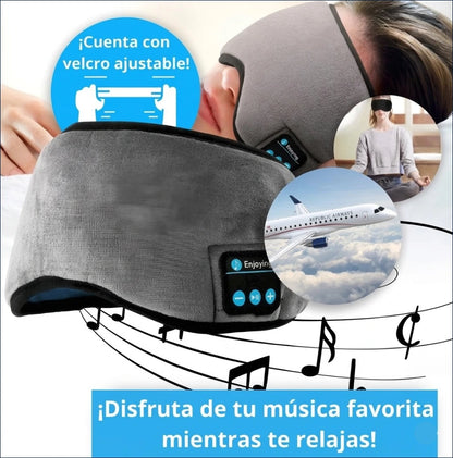 ¡Duerme tranquil@, Duerme mejor! Relax Bluetooth Sleep Mask.