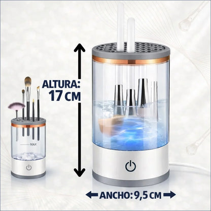 ¡Gana Tiempo, Ahorro e Higiene! Sonic Makeup Brush Cleaner.