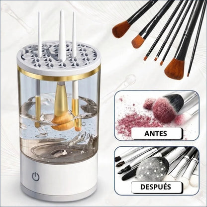 ¡Gana Tiempo, Ahorro e Higiene! Sonic Makeup Brush Cleaner.