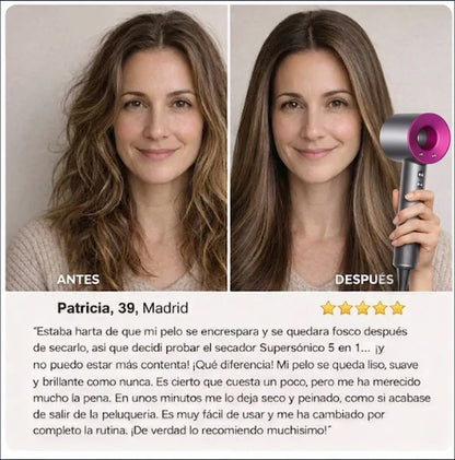 ¡Peinado Premium en Casa en Tiempo Record! Supersonic Ion Style 5.