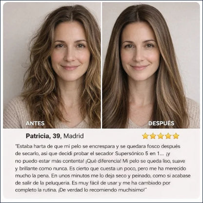 ¡Peinado Premium en Casa! Supersonic Ion Style 5.