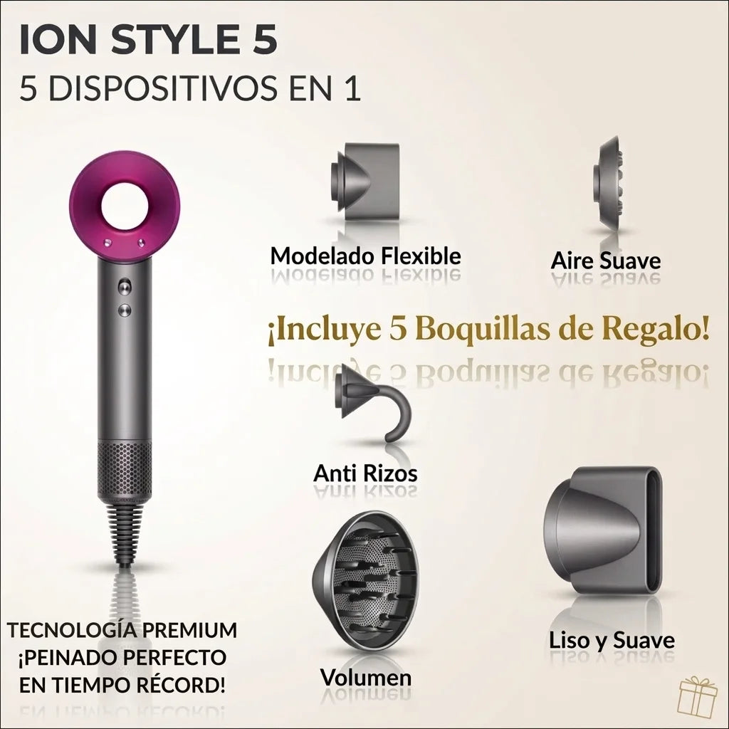 ¡Peinado Premium en Casa en Tiempo Record! Ion Style 5.