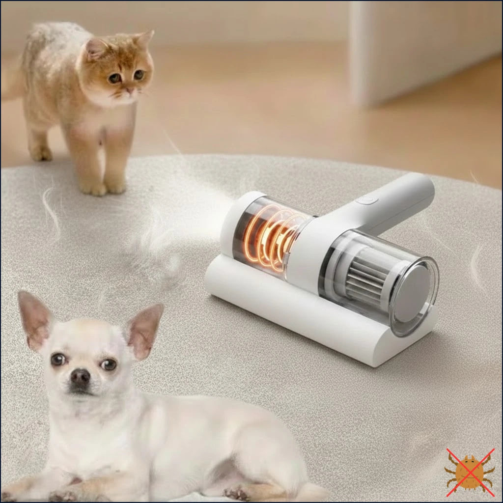 ASPIRADOR ANTI ÁCAROS LUZ UV-C.