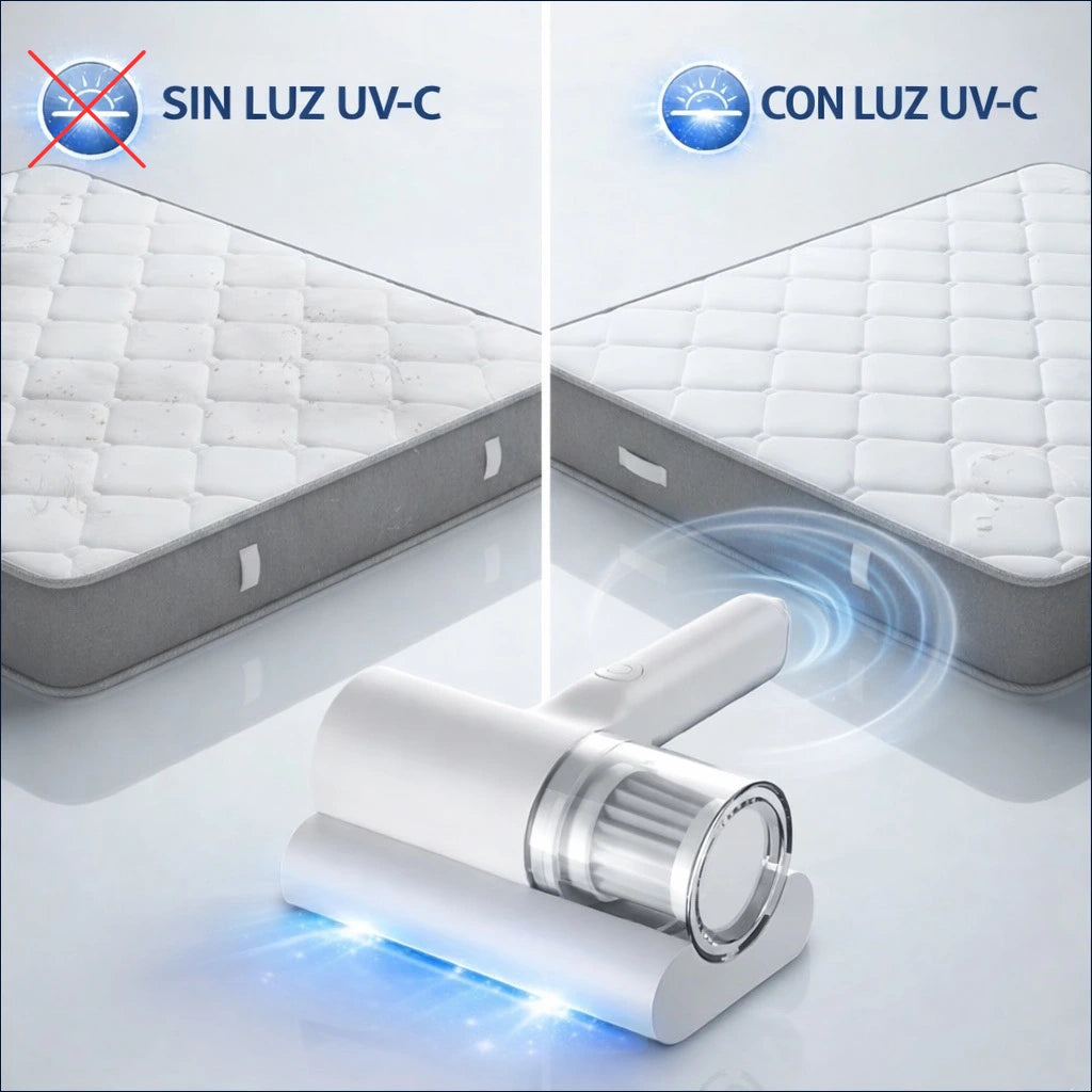 ¡Invierte en Salud! Aspirador 8000Pa. Antiácaros Luz UV-C.