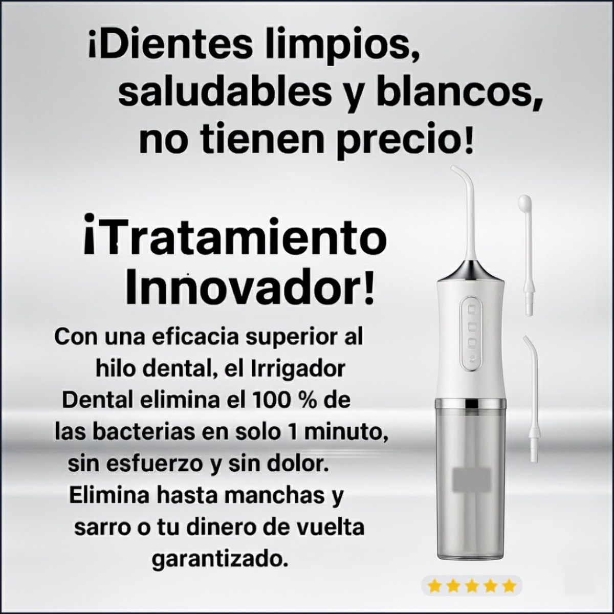 IRRIGADOR DENTAL PRO. ⭐️⭐️⭐️⭐️⭐️ (+2.000)