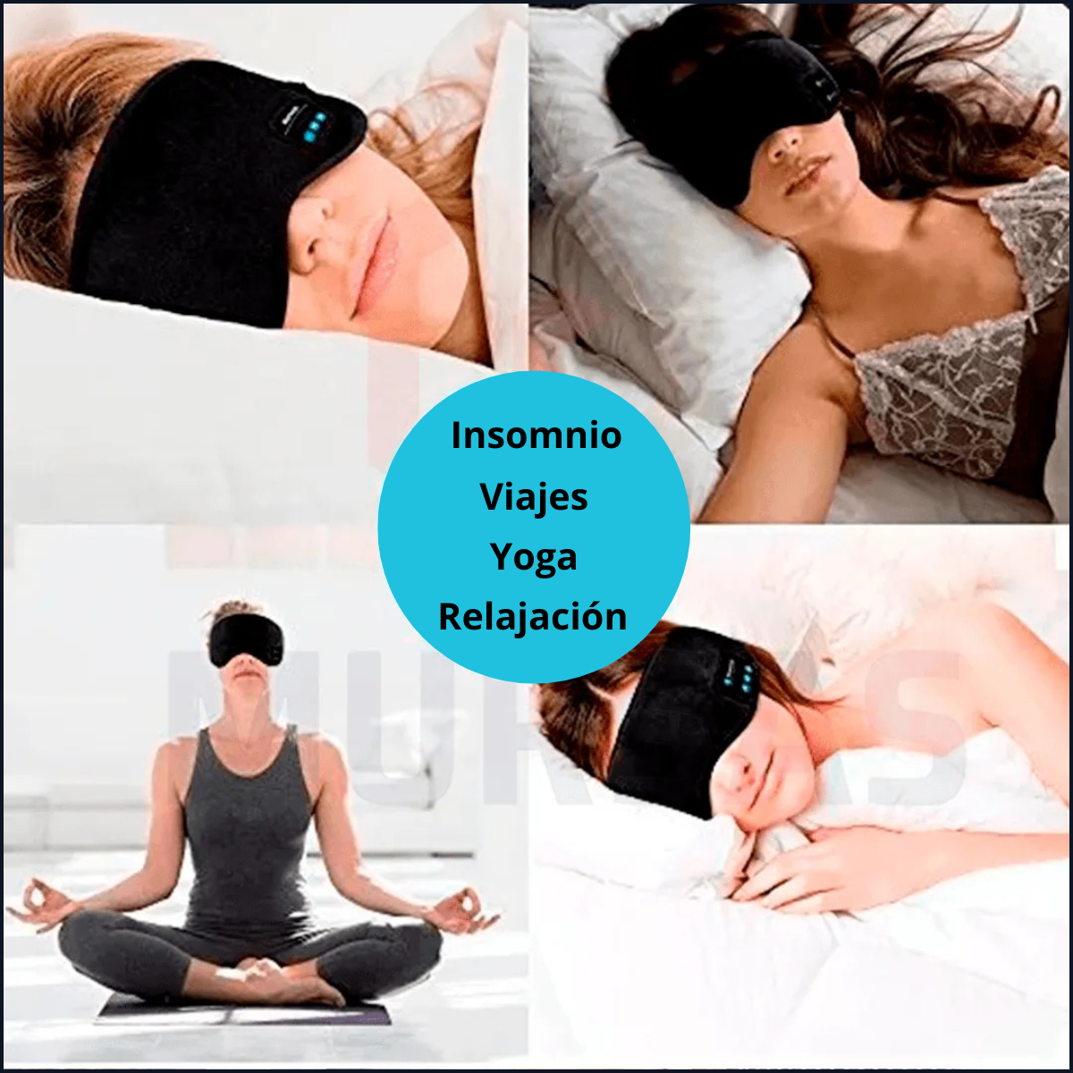 RELAX BLUETOOTH SLEEP MASK. ⭐️⭐️⭐️⭐️⭐️ (+1.000)