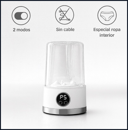 MINI LAVADORA PORTÁTIL. ⭐️⭐️⭐️⭐️⭐️ (+4.000)