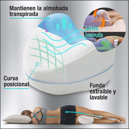 ALMOHADA ERGONÓMICA PARA PIERNAS. ⭐️⭐️⭐️⭐️⭐️ (+3.000)