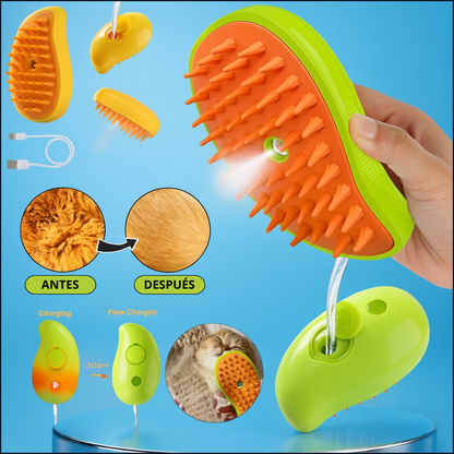 CEPILLO DE VAPOR PARA MASCOTAS. ⭐️⭐️⭐️⭐️⭐️ (+3.000)
