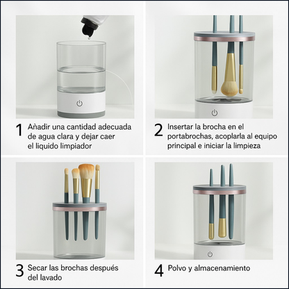 LIMPIADOR BROCHAS DE MAQUILLAJE. ⭐️⭐️⭐️⭐️⭐️ (+4.000)