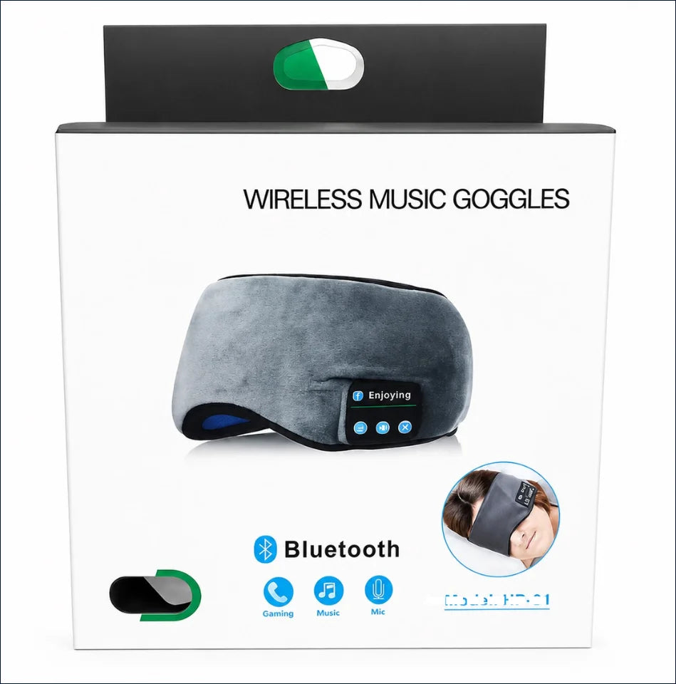 ¡Duerme tranquil@, Duerme mejor! Relax Bluetooth Sleep Mask.