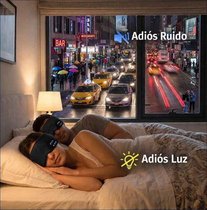 ¡Duerme tranquil@, Duerme mejor! Relax Bluetooth Sleep Mask.
