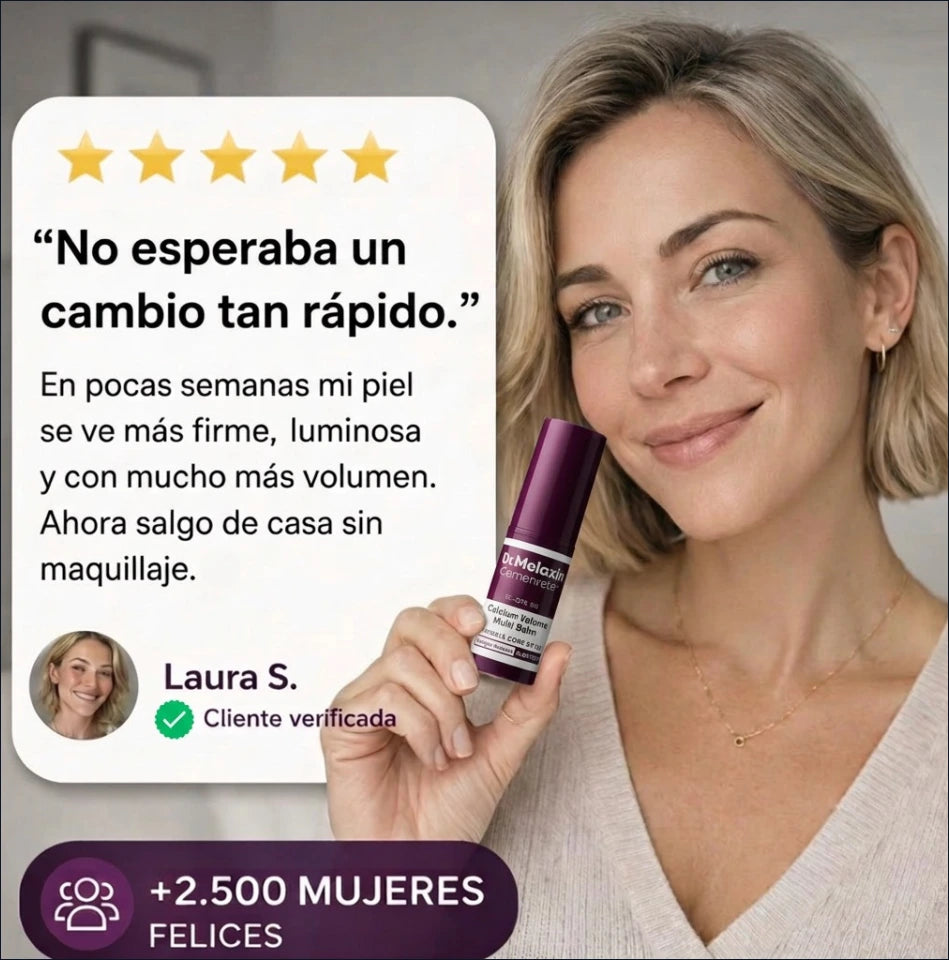 ¡Ciencia y Tecnología se dan la Mano! SkinLift™ Calcium Balm by Dr. Melaxin®