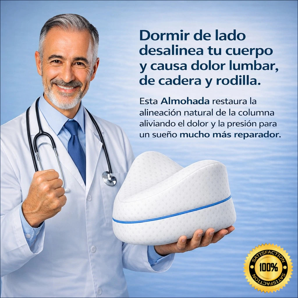 ¡Almohada Ergonómica para Piernas y Rodillas!