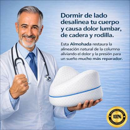 ¡Almohada Ergonómica para Piernas y Rodillas!