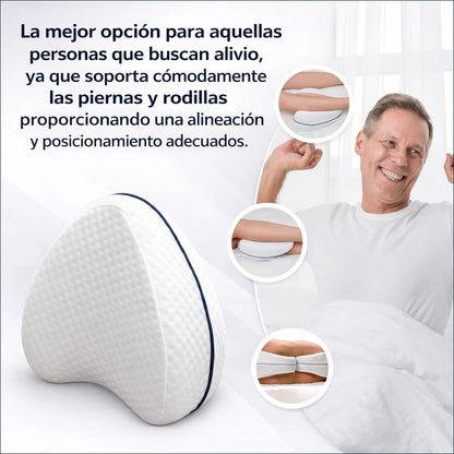 ¡Almohada Ergonómica para Piernas y Rodillas!
